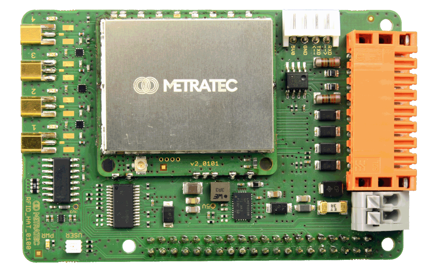 RFID-HAT for Raspberry Pi | Metratec